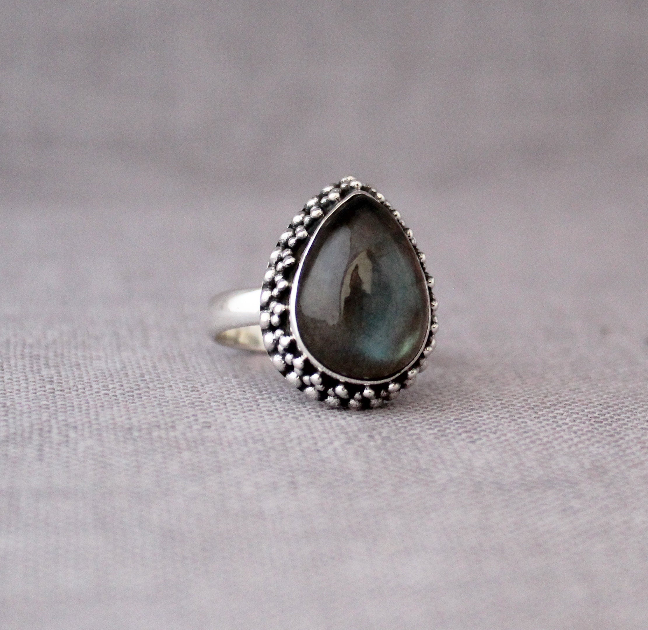 Labradorite Ring, Statement Ring, Handmade Ring, gemstone jewelry, unique ring, sterling ring, ring for women, engagement rings, JEWELRY