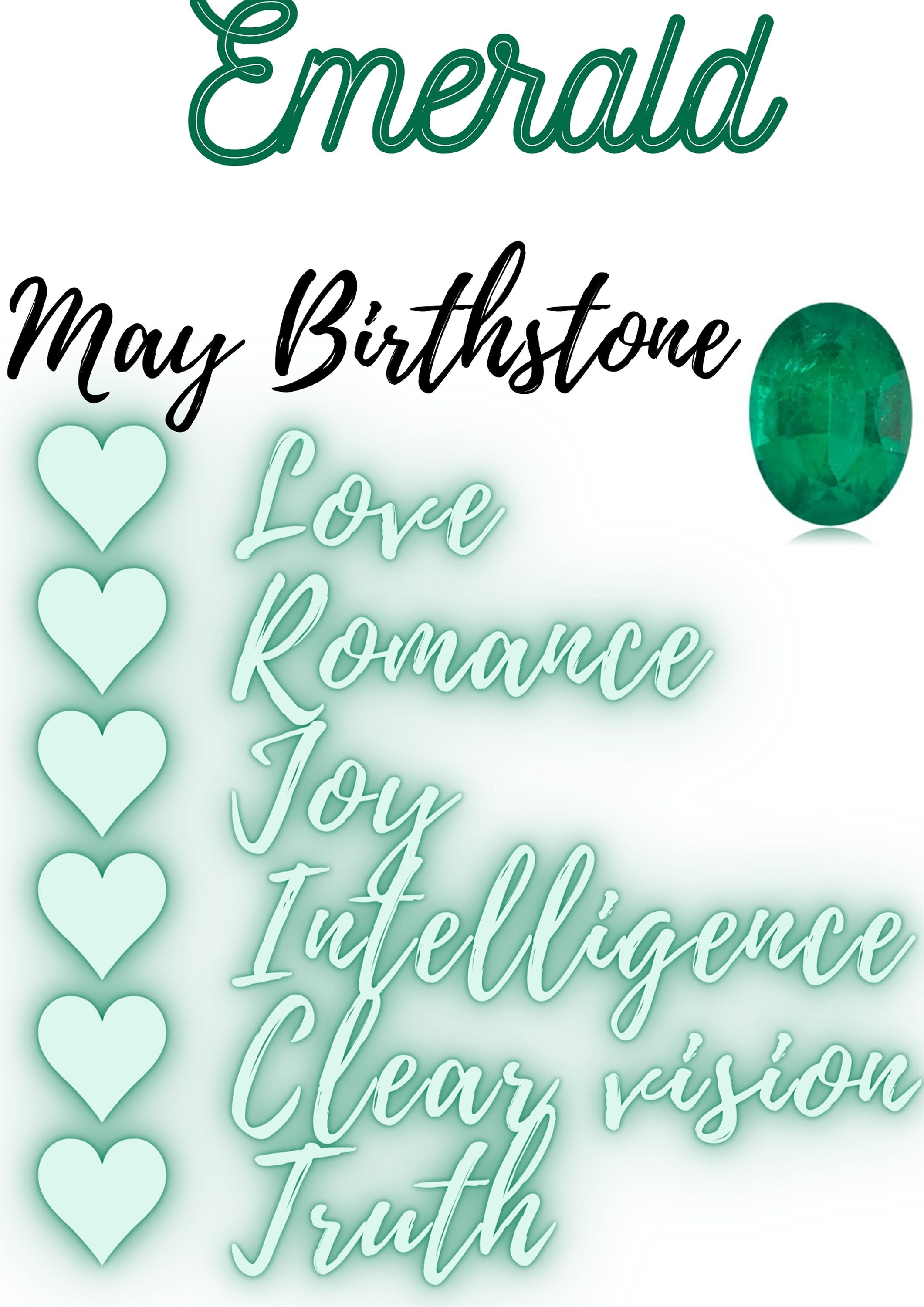 Raw Emerald Pendant Necklace: Sterling Silver, May Birthstone