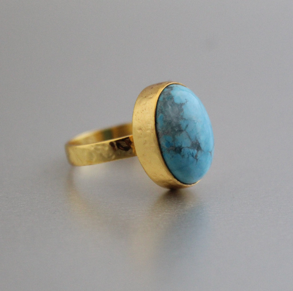 turquoisering gold, 18k Gold filled, December Birthstone, Handmade Ring, Women Ring, turquoise gifts for her