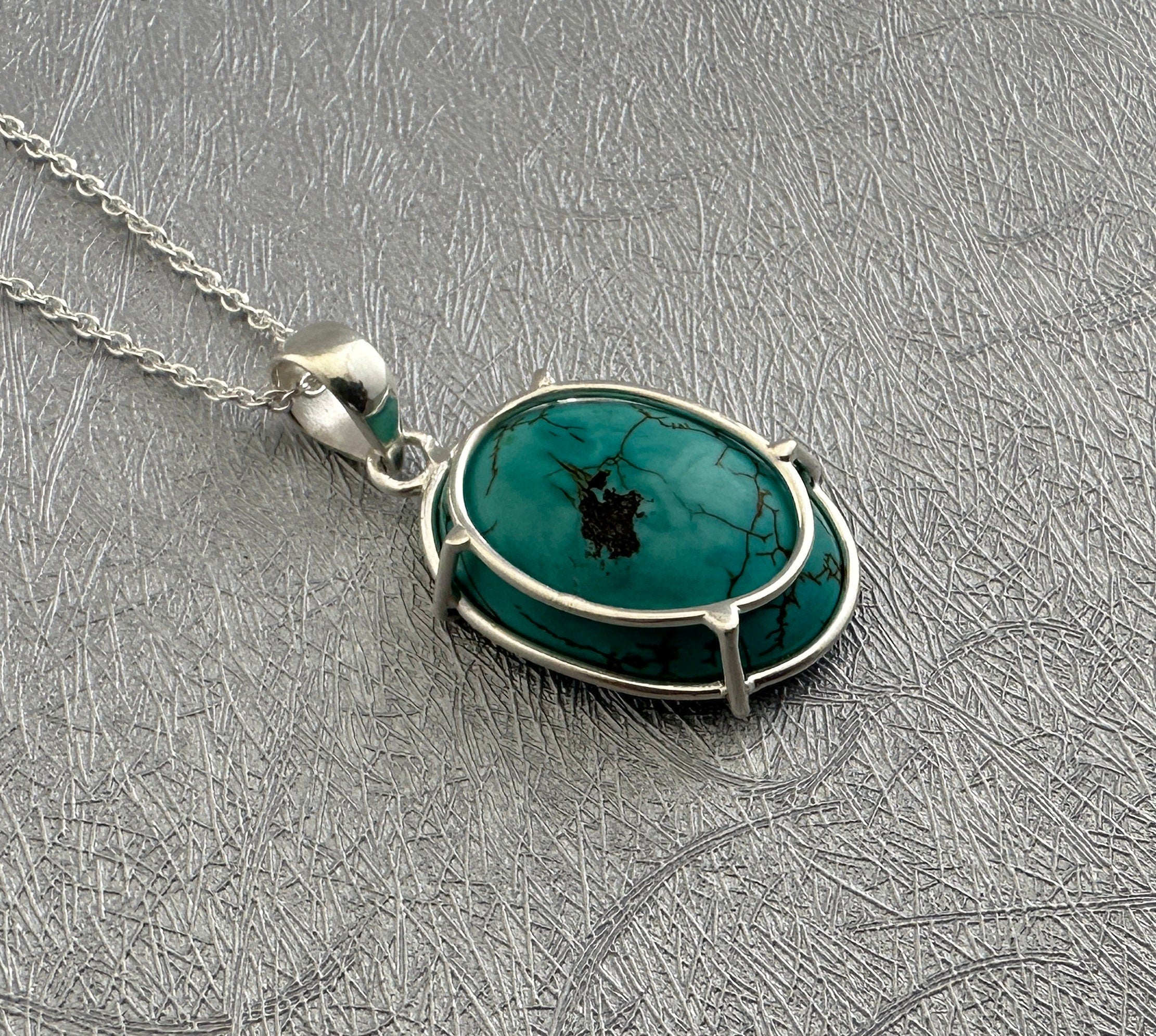 Turquoise Necklace, Birthstone Necklace, Layering Gemstone Jewelry, Birthday Gift Her, Gifts for women, Turquoise Jewelry, Gemstone Jewelry