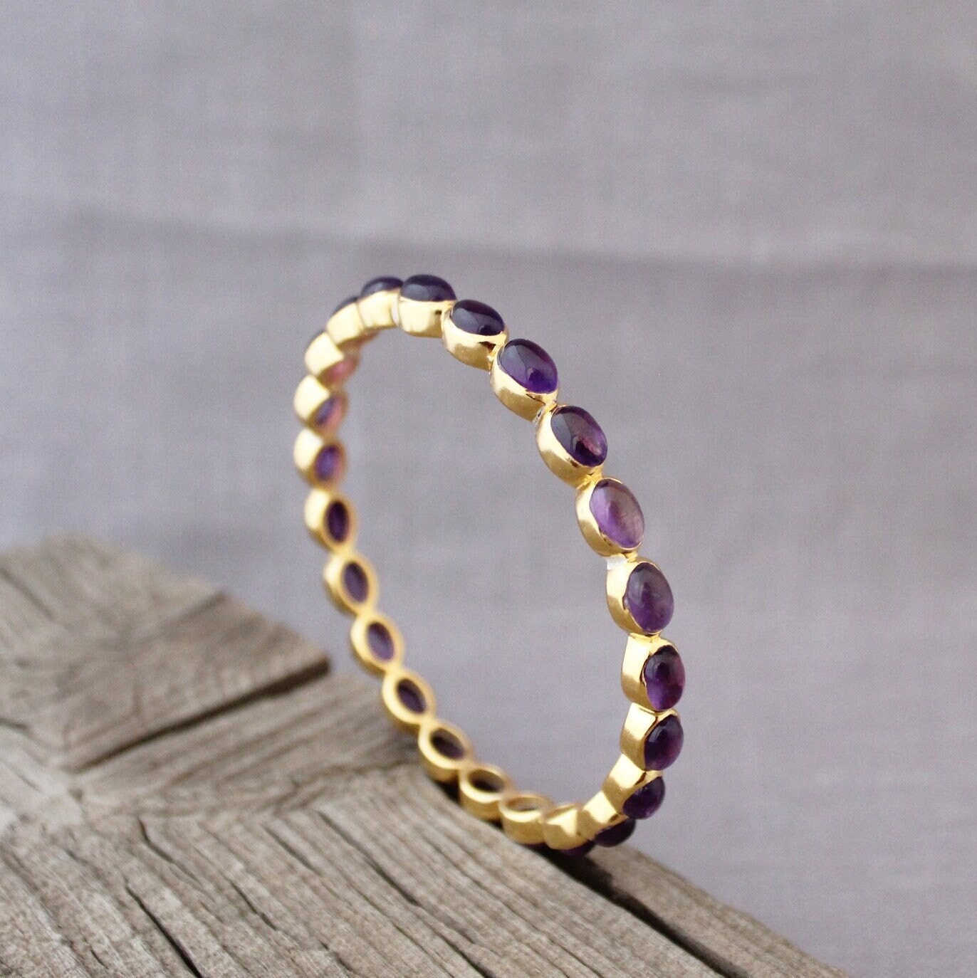 Amethyst Bracelet, Sterling Silver, February Birthstone, Bridal Jewelry Gift, Gift For Her, Healing Crystal Jewelry, Birthday Gift