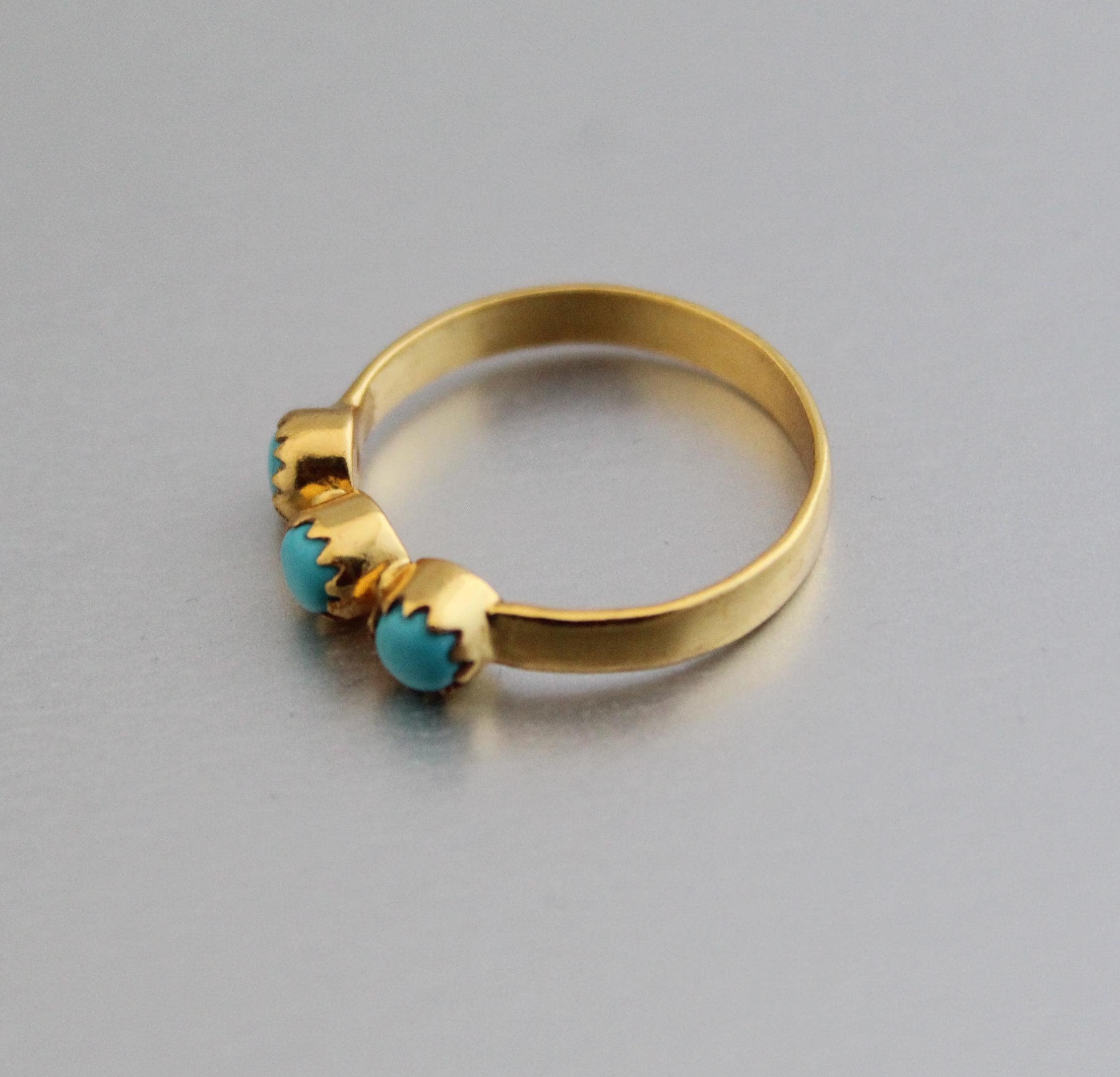 14k Gold Filled Turquoise Gemstone Ring, Minimalist Jewelry, dainty turquoise, turquoisering gold, turquoise gifts for her