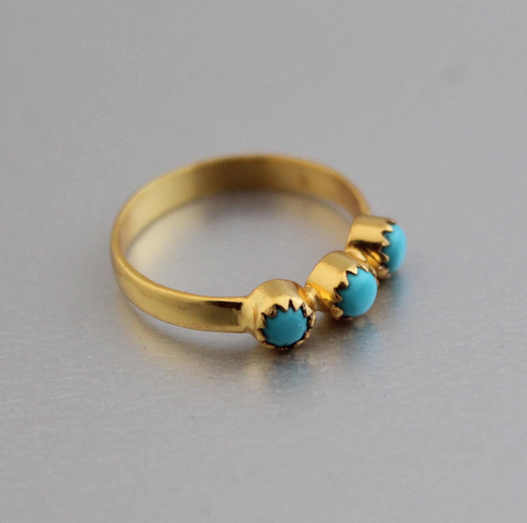 14k Gold Filled Turquoise Gemstone Ring, Minimalist Jewelry, dainty turquoise, turquoisering gold, turquoise gifts for her