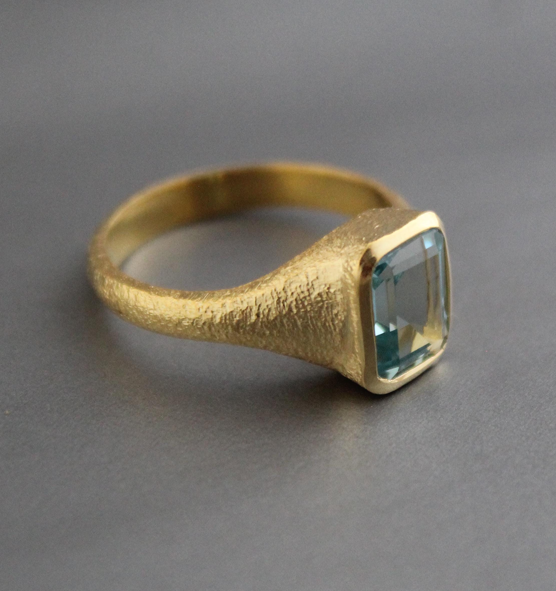 Aquamarine Ring, Birthstone Rings, March Birthstone Ring, Promise ring, Blue Gemstone Ring, Engagement ring, Wedding Gifts