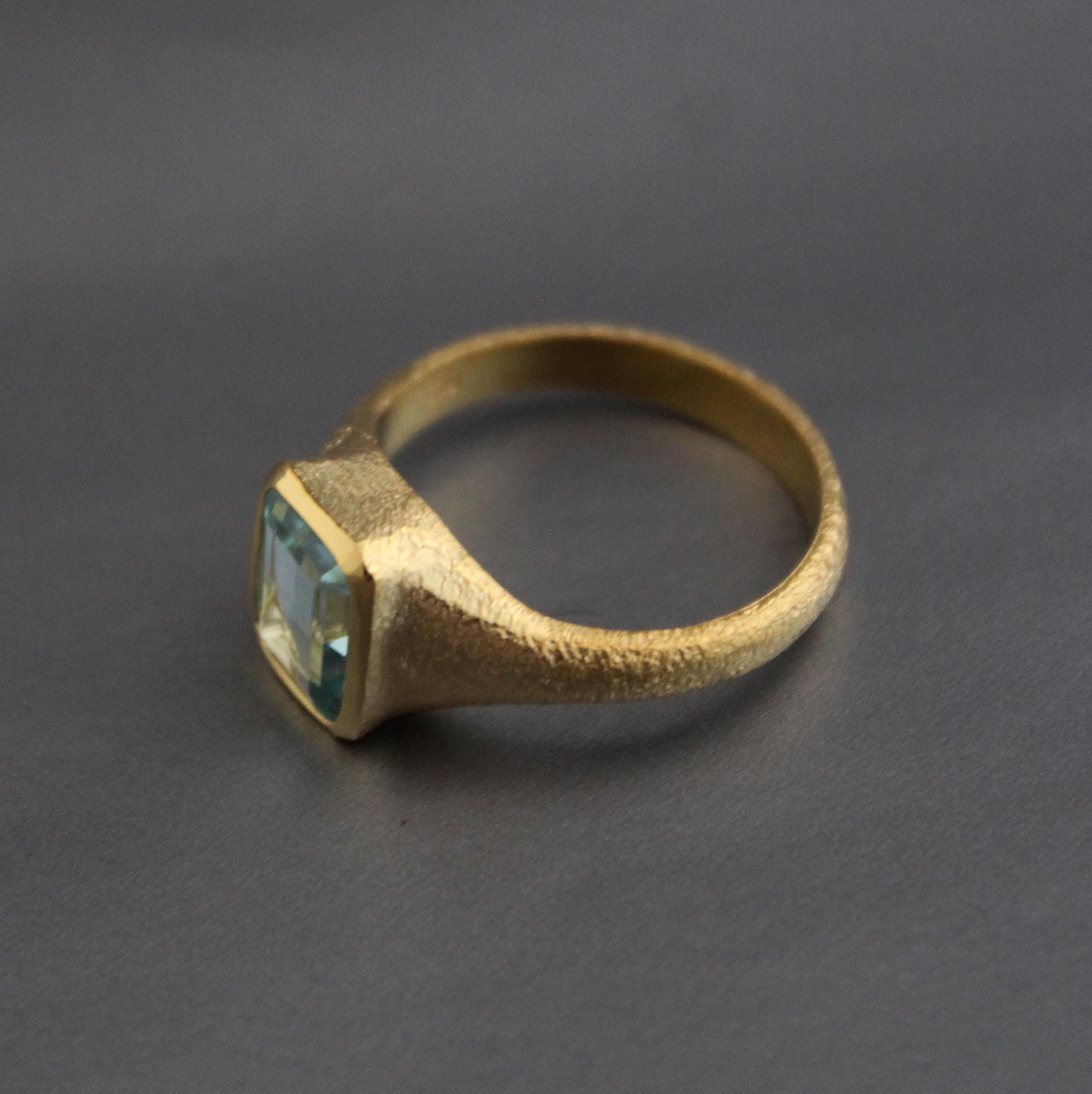 Aquamarine Ring, Birthstone Rings, March Birthstone Ring, Promise ring, Blue Gemstone Ring, Engagement ring, Wedding Gifts